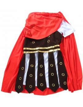 Costume centurion chevalier enfant garçon halloween cape rouge bouclier tahiti fenua shopping
