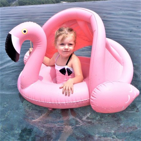 bouée bébé flamant rose flamingo pool float piscine plage beach tahiti fenua shopping