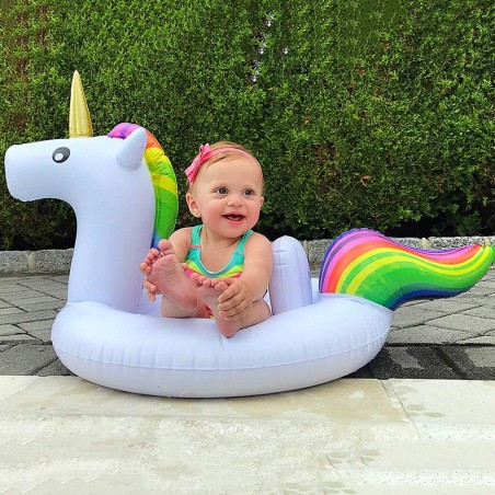 bouée bébé licorne unicorn float pool beach plage baby babies tahiti fenua shopping