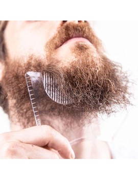 pochoir à barbe couper taillé peigne homme accessoire beauté tahiti fenua shopping