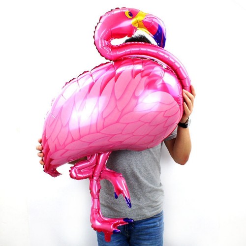 ballon décoration rose mot party flamingo tropiques anniversaire