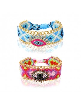 bracelet brésilien bijoux oeil jewelry accessoire girls tahiti fenua shopping