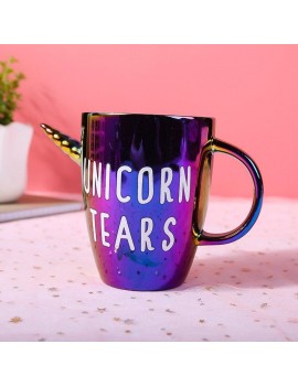 tasse licorne laser unicorn irisée mug cup cafe coffee tea morning vaisselle tahiti fenua shopping