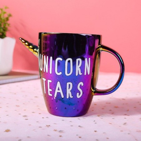 tasse licorne laser unicorn irisée mug cup cafe coffee tea morning vaisselle tahiti fenua shopping