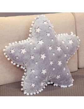 coussin star étoile glow in the dark fluorescent brille doux pillow chambre kids tahiti fenua shopping