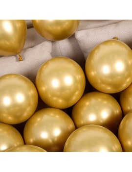 grappe ballon gold doré or métallique metal balloon déco deco tahiti fenua shopping