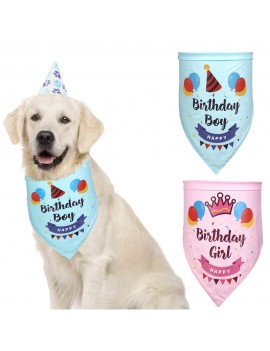 foulard chien chat birthday animaux animal anniversaire fête party lets pawty cat dog tahiti fenua shopping