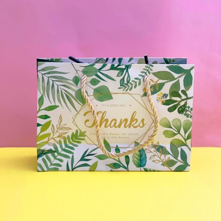 sachet cadeau tropic tropical tropicale tropiques gift bag cadeaux fête anniversaire offrir occasion tahiti fenua shopping