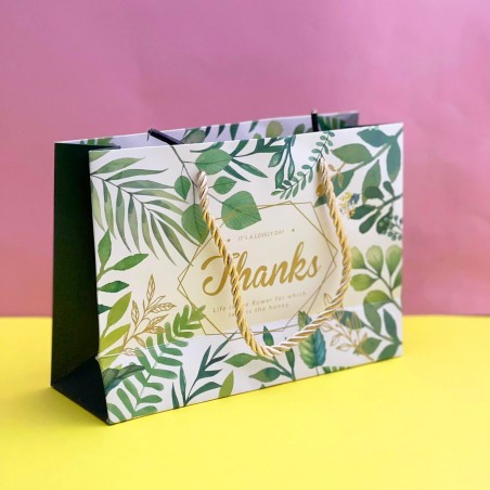 sachet cadeau tropic tropical tropicale tropiques gift bag cadeaux fête anniversaire offrir occasion tahiti fenua shopping