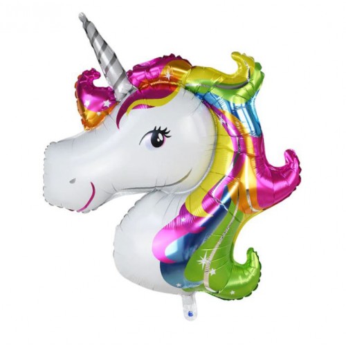 ballon tête licorne rainbow anniversaire fête birthday decoration tahiti fenua shopping