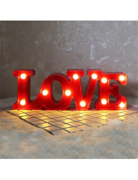 lampe led love amour rouge red light lumiere tahiti fenua shopping