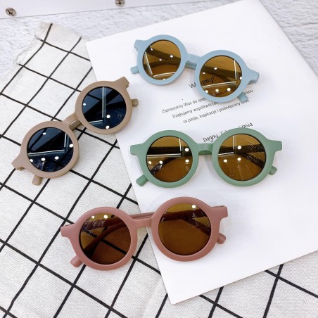 lunettes rondes ronde round sunglasses glasses enfant kids soleil sun plage tahiti fenua shopping