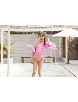 brassards kids enfant pool float bouee flamant flamingo sirene mermaid rose pink piscine plage tahiti fenua shopping