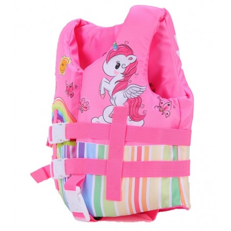 gilet flotaison licorne unicorn pink pool float piscine plage beach enfant kids tahiti fenua shopping