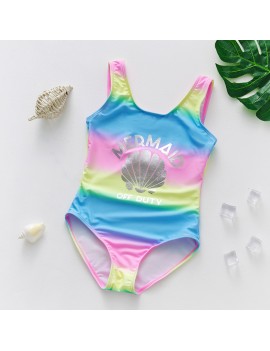 maillot mermaid sirene swimwear rainbow plage beach piscine pool enfant kids tahiti fenua shopping