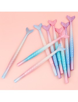 stylo mermaid sirene gradient pastel papeterie pen tahiti fenua shopping