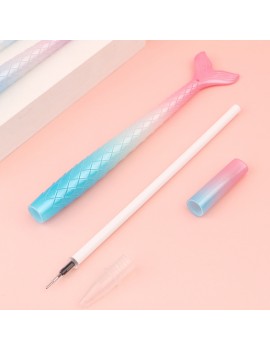 stylo mermaid sirene gradient pastel papeterie pen tahiti fenua shopping