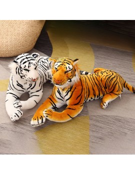 coussin tigre pillow plush peluche tiger orange blanc white enfant kids tahiti fenua shopping
