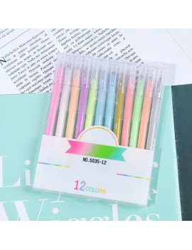 set 12 stylo color gel fluo neon papeterie tahiti fenua shopping