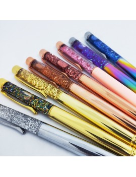 stylo glitters gel paillettes couleur gold brillant tahiti fenua shopping