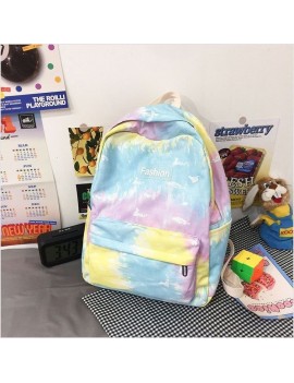 sac à dos tie and dye rentrée scolaire back to school gradient aquarelle tahiti fenua shopping