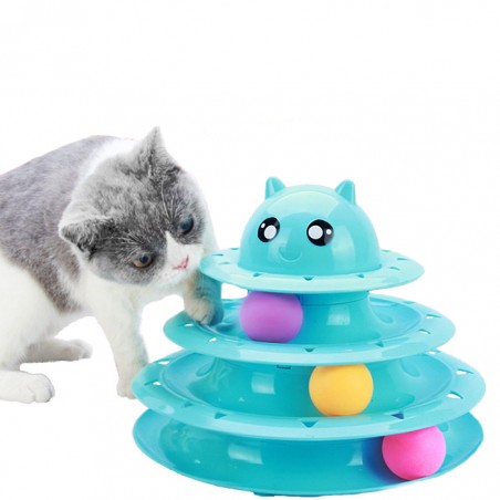 jouet cat level jeu pour chat ball fun kitty tahiti fenua shopping