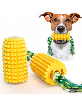 jouet chien maïs à mâcher mastiquer dog doggy dents chien dentifrice brossage dents de chien tahiti fenua shopping