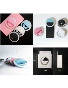 ring light mini lampe cercle téléphone phone tiktok color accessoire tahiti fenua shopping