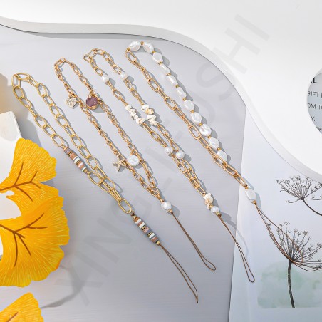 bijoux téléphone smartphone pendentif jewerly pearl chaine or gold accessoire tahiti fenua shopping