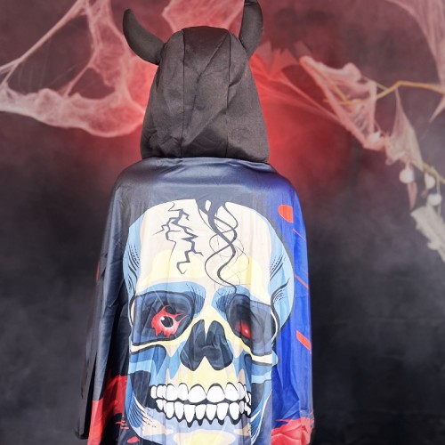 costume cape halloween squelette crane tête de mort déguisement corne diable tahiti fenua shopping