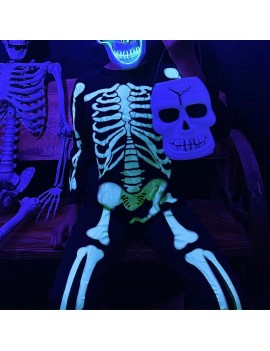 costume squelette glow in the dark skull kids néon déguisement tahiti fenua shopping