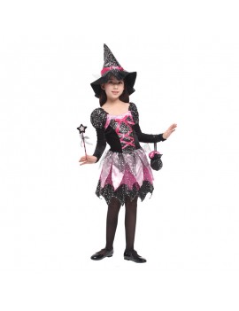 déguisement sorcière witch rose pink costume halloween tahiti fenua shopping
