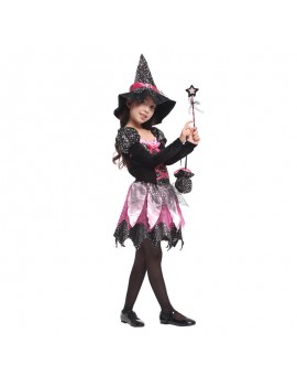 déguisement sorcière witch rose pink costume halloween tahiti fenua shopping