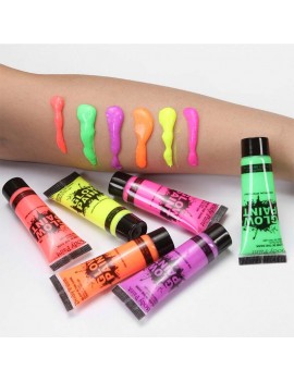 peinture body néon painting makeup maquillage halloween tahiti fenua shopping