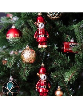 boite 70 boules noel christmas déco sapin xmas tree london santa tahiti fenua shopping