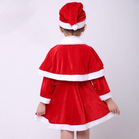 tenue kids mère noël christmas rouge red enfant noel habillement costume tahiti fenua shopping