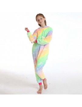 combinaison licorne glow in the dark rainbow unicorn pyjama adulte tahiti fenua shopping