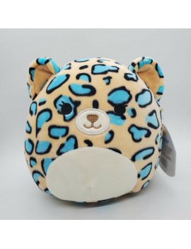coussin kawaii leo fluffy doux léopard mignon kids peluche tahiti fenua shopping