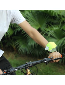 mini bouteille poignet orange vert jaune fluorescent sport courir jogging mobile tahiti fenua shopping