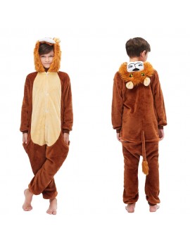 combinaison lion kids pyjama safari animaux cocooning boy tahiti fenua shopping