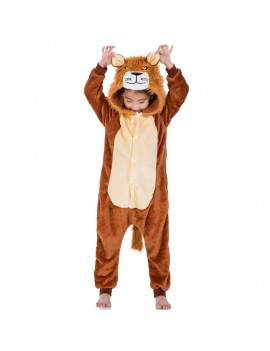 combinaison lion kids pyjama safari animaux cocooning boy tahiti fenua shopping