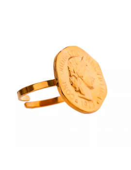 bague antica or gold ring bijoux jewelry accessoire nessa tahiti fenua shopping