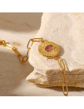 bracelet aze or gold jewelry bijoux nessa accessoire tahiti fenua shopping