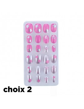 set faux ongles kids girl beauté accessoires tahiti fenua shopping nail