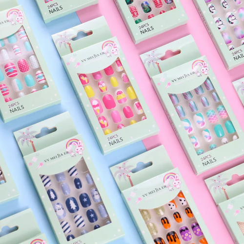 set faux ongles kids girl beauté accessoires tahiti fenua shopping nail