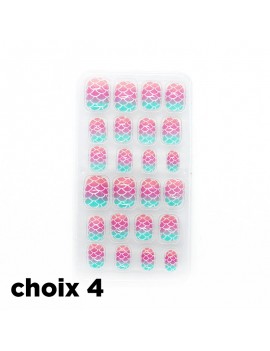 set faux ongles kids girl beauté accessoires tahiti fenua shopping nail