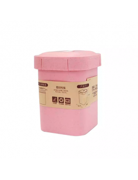 lunch box cup rose pink paille de blé écologique alimentation vaisselle tahiti fenua shopping