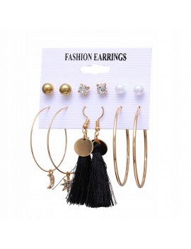 set 6 boucles astro bijoux jewerly earrings girl accessoires tahiti fenua shopping