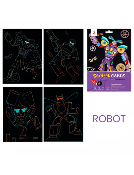 kit feuille papier coloriage gratter color magic unicorn licorne space galaxie chat robot kids enfant fun tahiti fenua shopping