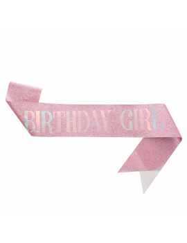 écharpe birthday girl anniversaire fête célébration tahiti fenua shopping